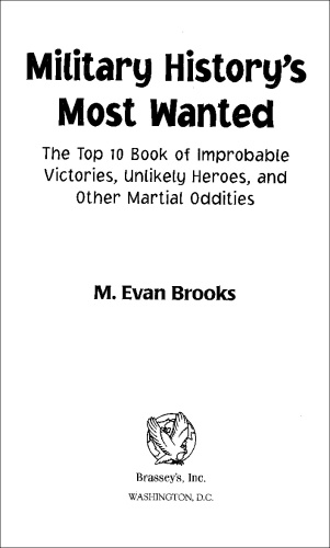 Military History's Most Wanted™