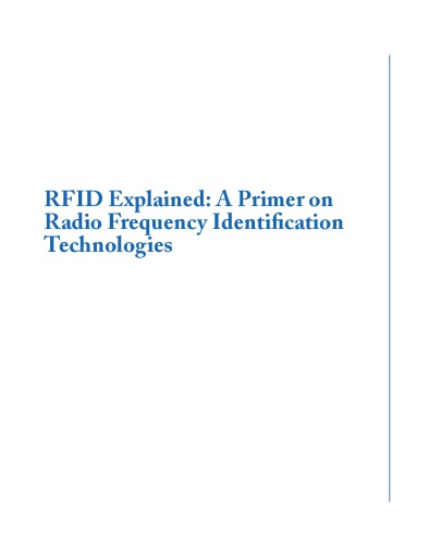 Rfid Explained