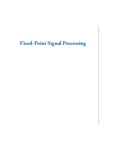 Fixed-Point Signal Processing