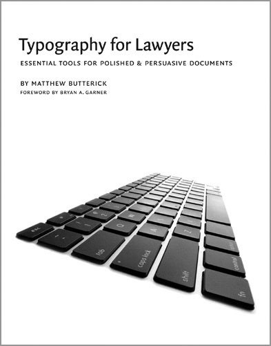 Typography for Lawyers