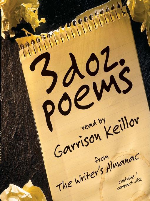 3 Dozen Poems