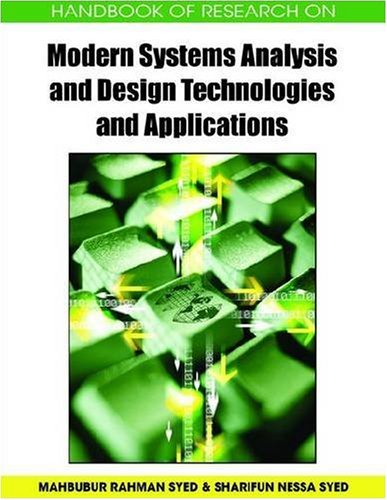 Handbook of Research on Modern Systems Analysis and Design Technologies and Applications