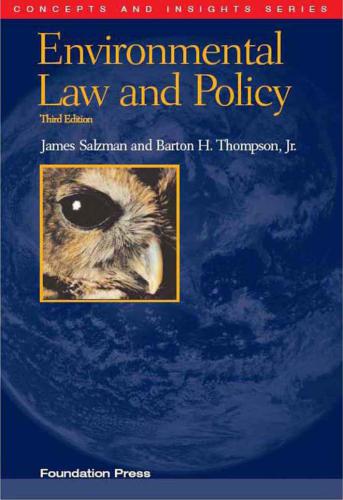 Environmental law and policy