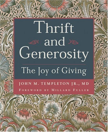 Thrift &amp; Generosity