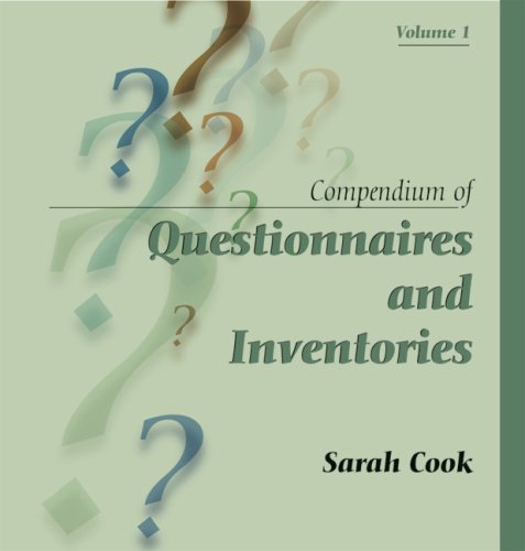 Compendium Of Questionnaires And Inventories Volume 1