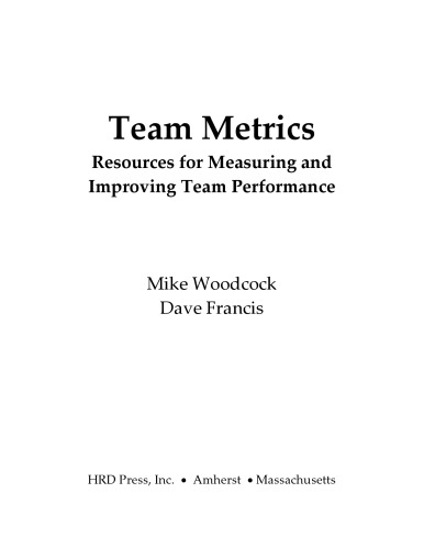 Team Metrics