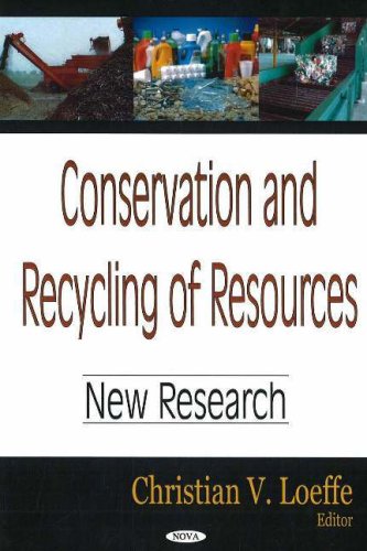 Conservation and Recycling of Resources