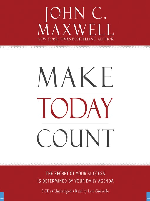 Make Today Count