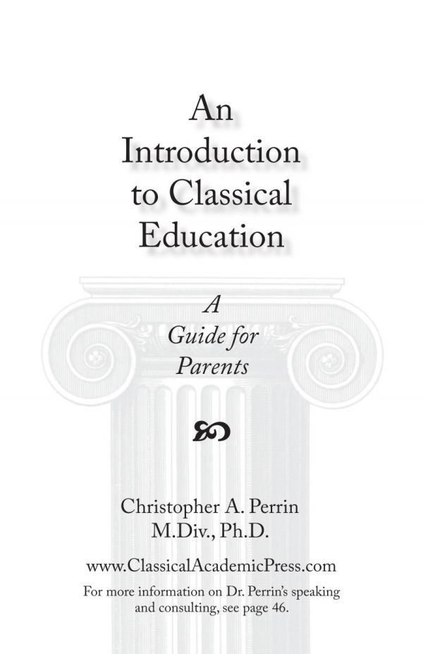 An Introduction To Classical Education