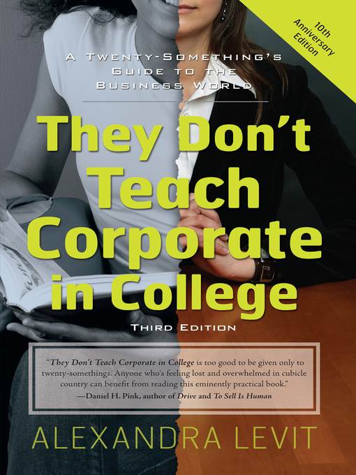 They Don't Teach Corporate in College