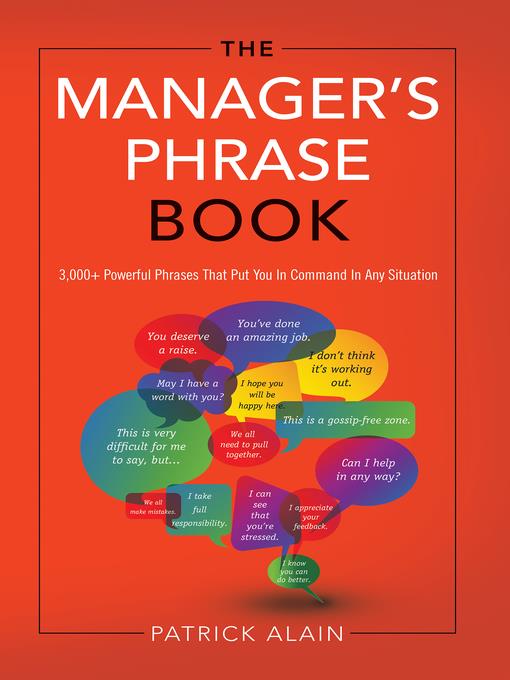 The Manager's Phrase Book