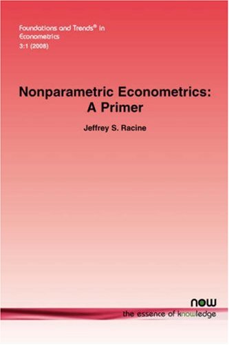 Nonparametric Econometrics : a Primer.