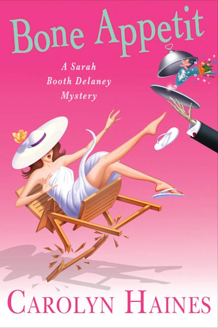 Bone appetit : a sarah booth delaney mystery. large print.