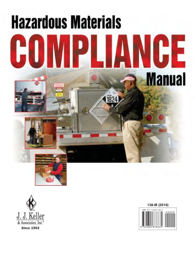 Hazardous materials compliance manual.