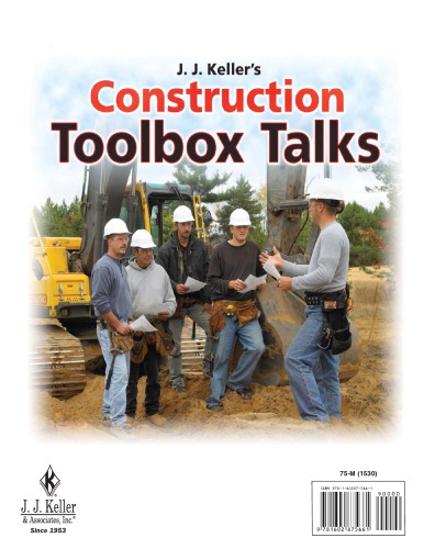 Construction toolbox talks.