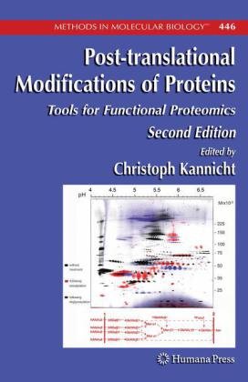 Post-translational modifications of proteins : tools for functional proteomics.