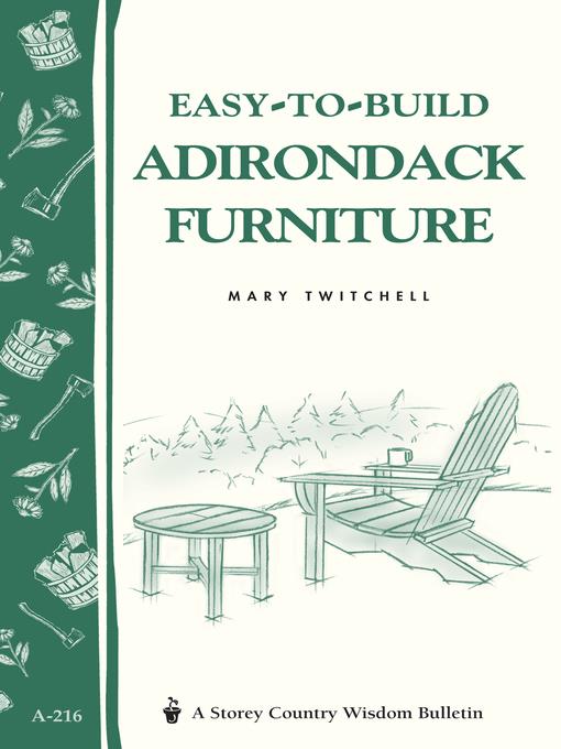 Easy-to-Build Adirondack Furniture