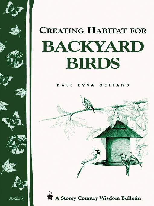 Creating Habitat For Backyard Birds