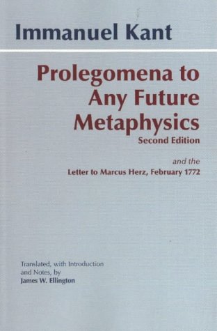 Prolegomena to any Future Metaphysics (Second Edition)