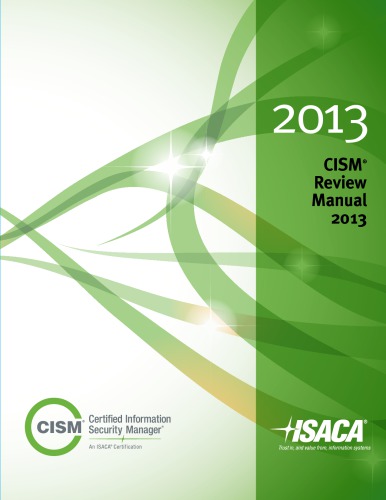 CISM Review Manual 2013