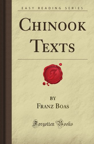 Chinook Texts (Forgotten Books)