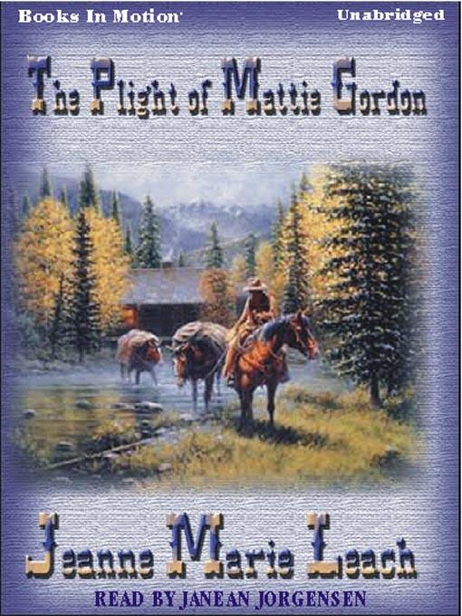 The Plight of Mattie Gordon