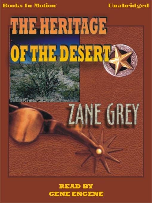 The Heritage of the Desert