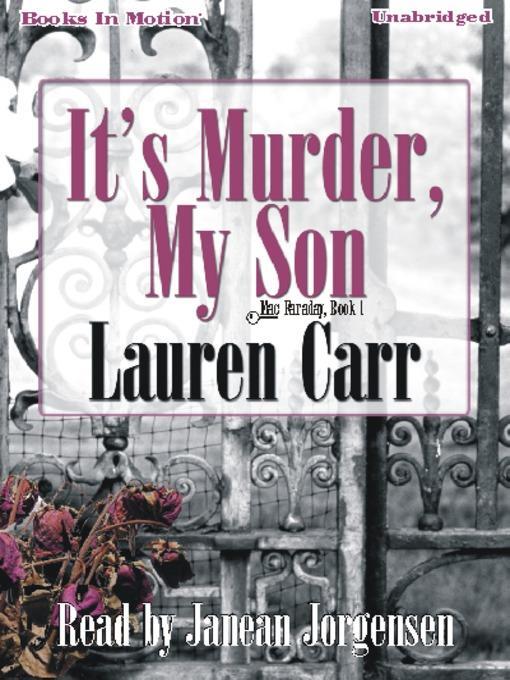 It's Murder My Son