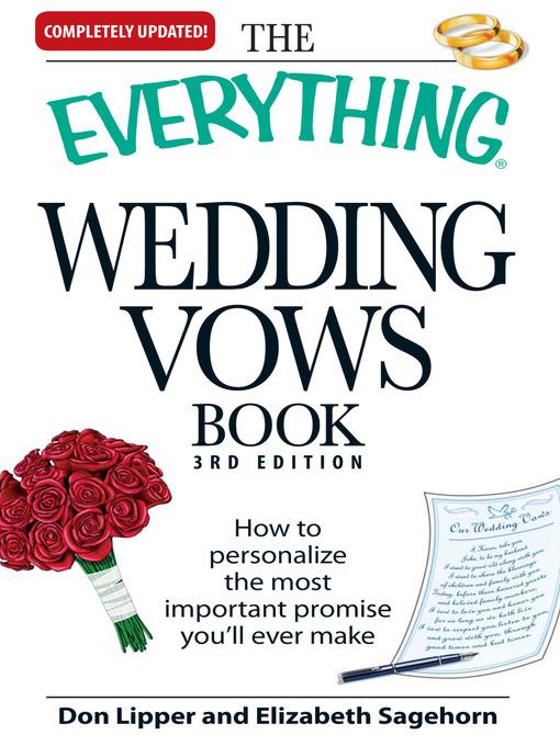 The Everything Wedding Vows Book