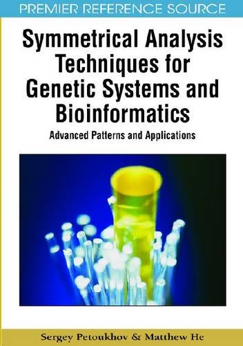 Symmetrical Analysis Techniques for Genetic Systems and Bioinformatics