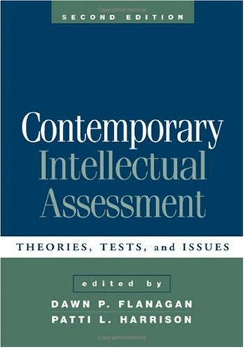 Contemporary intellectual assessment : theories, tests, and issues