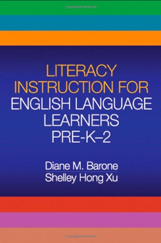 Literacy instruction for English language learners, Pre-K-2