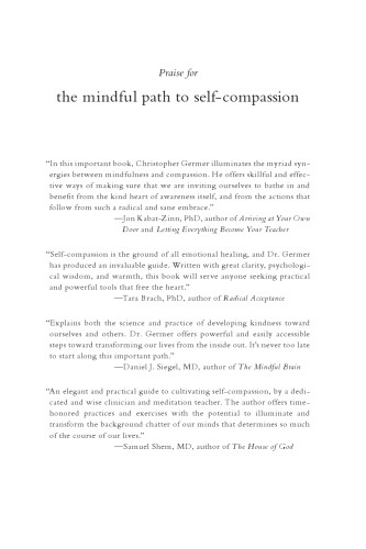 The Mindful Path to Self-Compassion