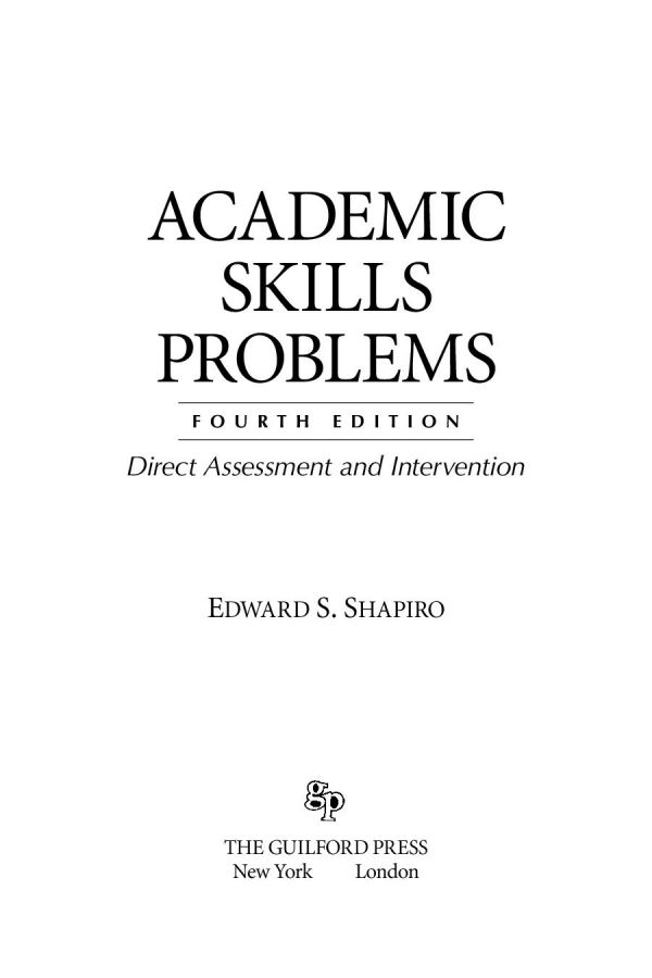 Academic Skills Problems