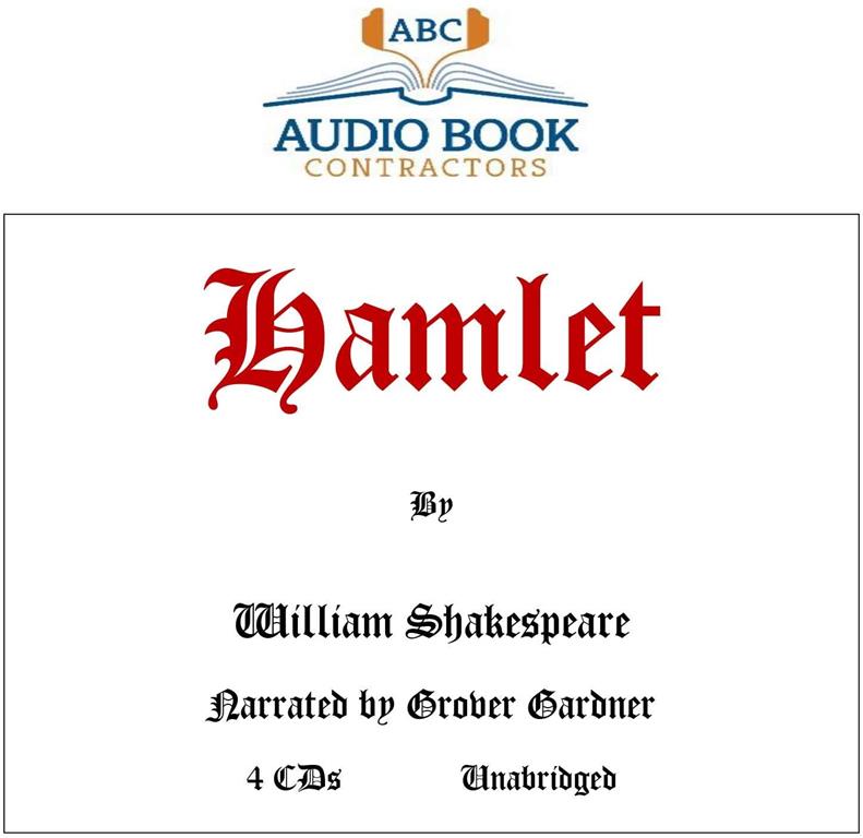 Hamlet (Classic Books on CD Collection) [UNABRIDGED]