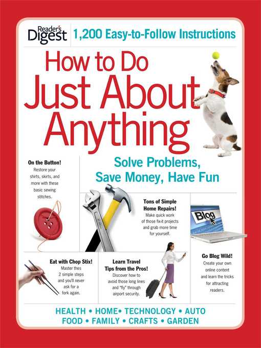 How to Do Just About Anything