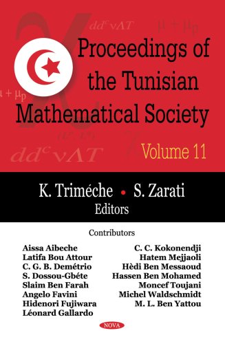 Proceedings of the Tunisian Mathematical Society, V.11