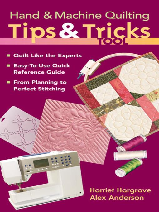 Hand & Machine Quilting Tips