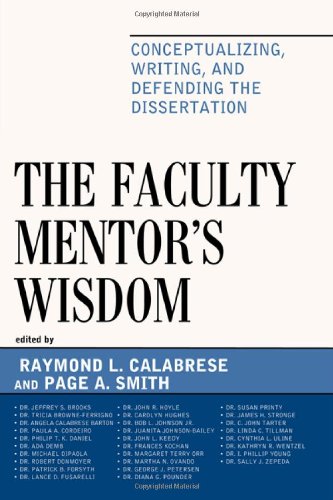 The Faculty Mentor's Wisdom