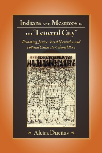 Indians and Mestizos in the &quot;Lettered City&quot;