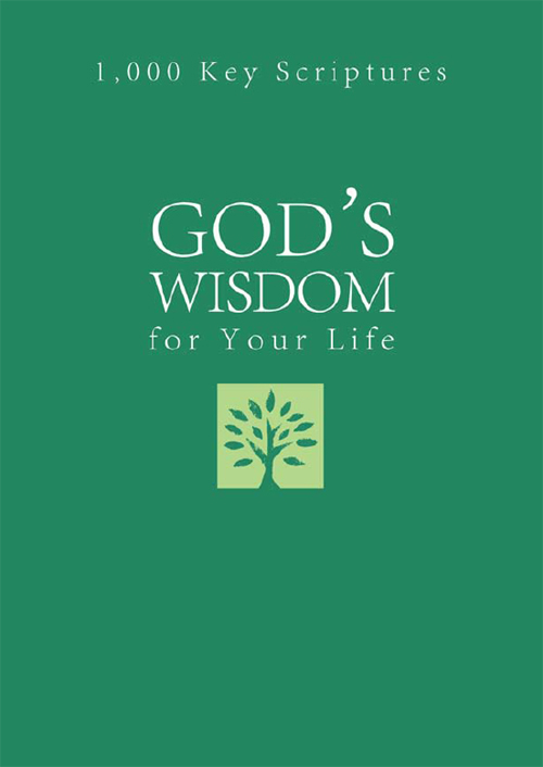 God's wisdom for your life : 1,000 key scriptures