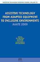 Assistive Technology From Adapted Equipment To Inclusive Environments