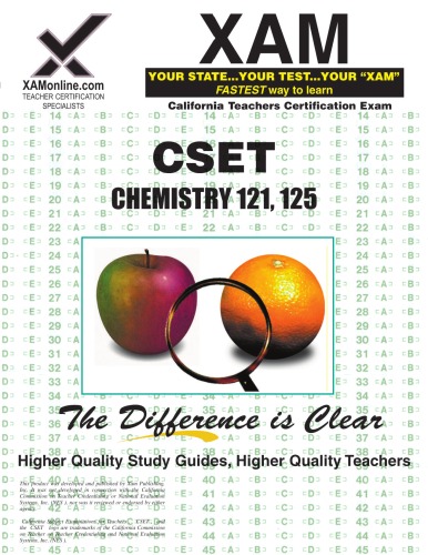 Cset Chemistry 121, 125