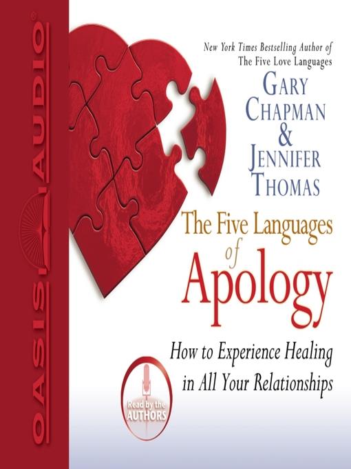 The Five Languages of Apology