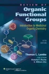 Review of Organic Functional Groups