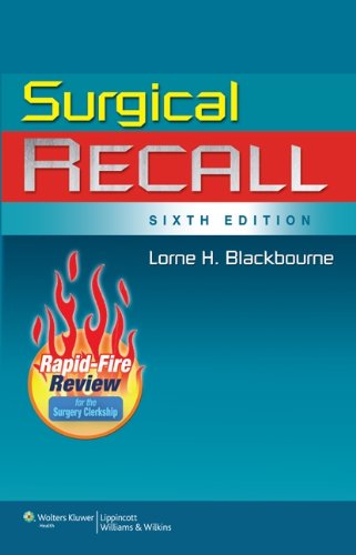 Surgical Recall, 6th Edition (Recall Series)