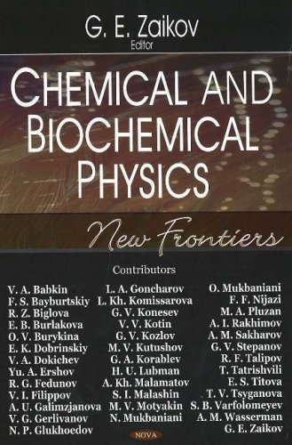 Chemical and biochemical physics : new frontiers