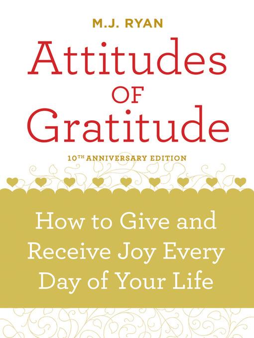 Attitudes of Gratitude