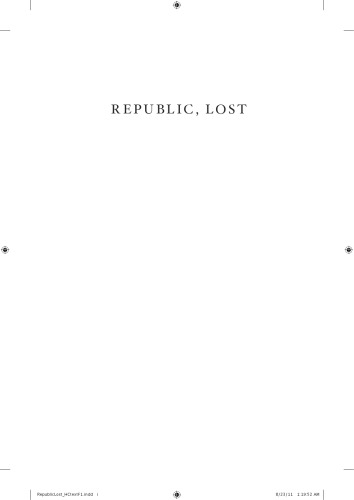 Republic, Lost