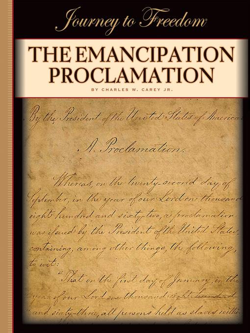 The Emancipation Proclamation